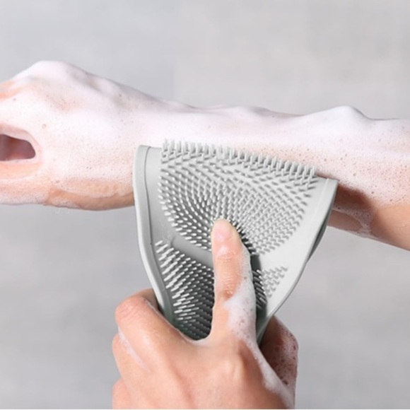 Back Scrubber Silicone Bath Massager Back Shower Exfoliator - Picture 8 of 8